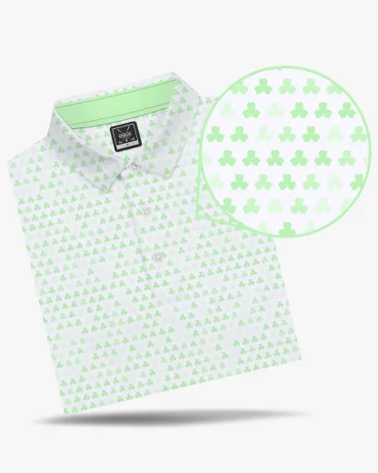 Ombre Shamrock Polo - Deolax