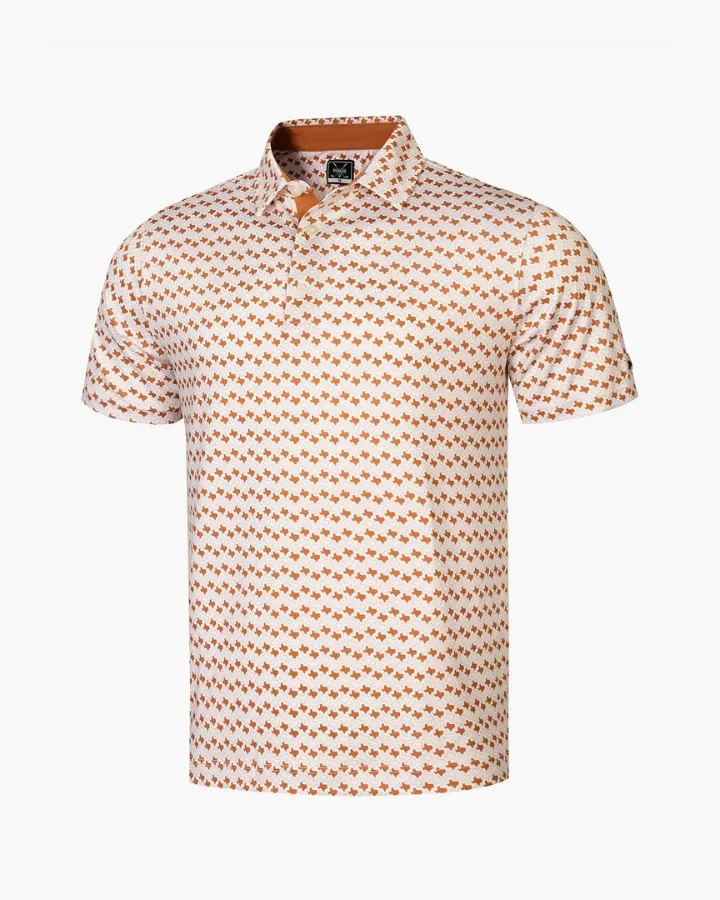 Orange Texas Polo