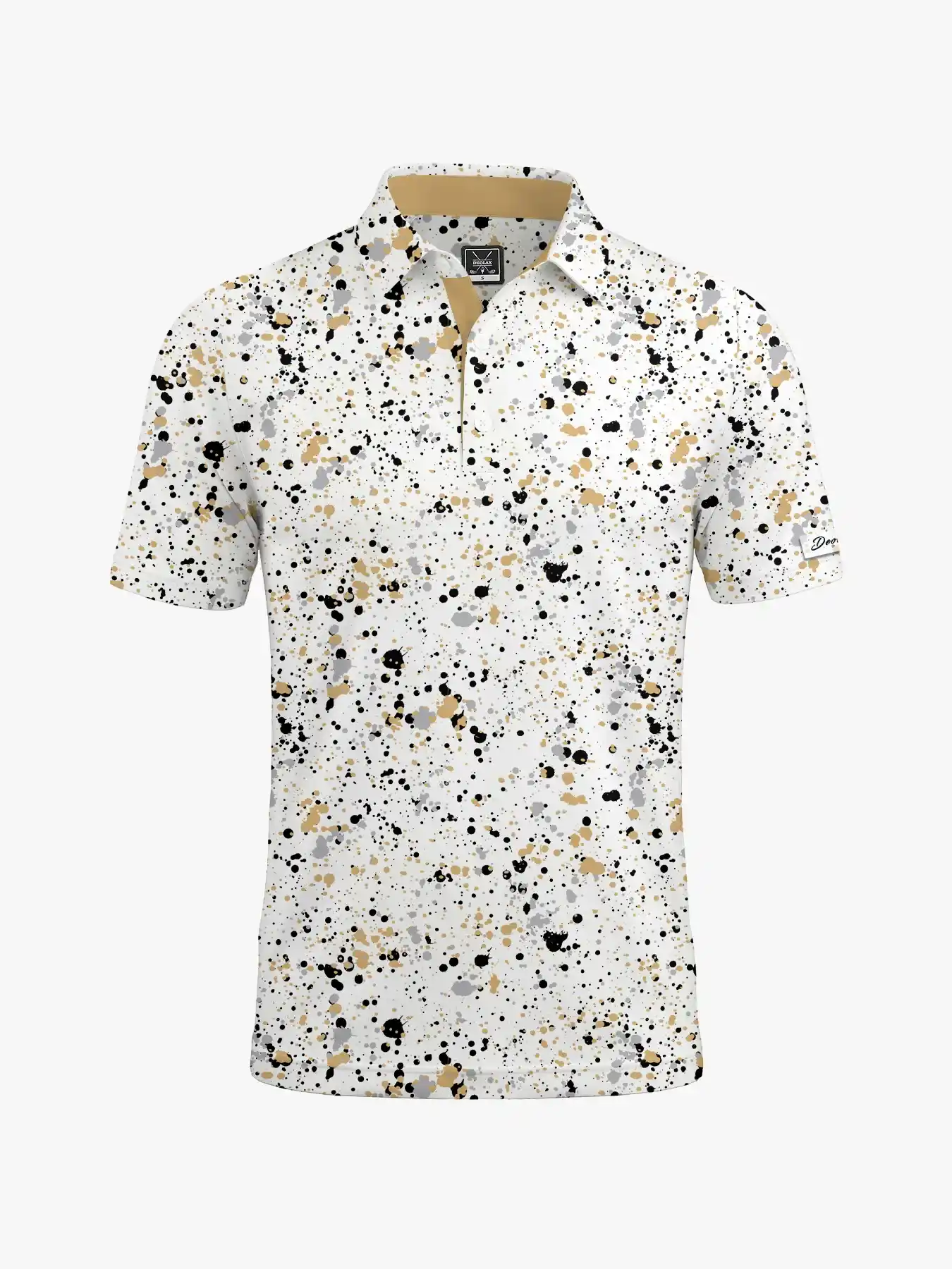 Men‘s Paint Splatter Polo - Deolax