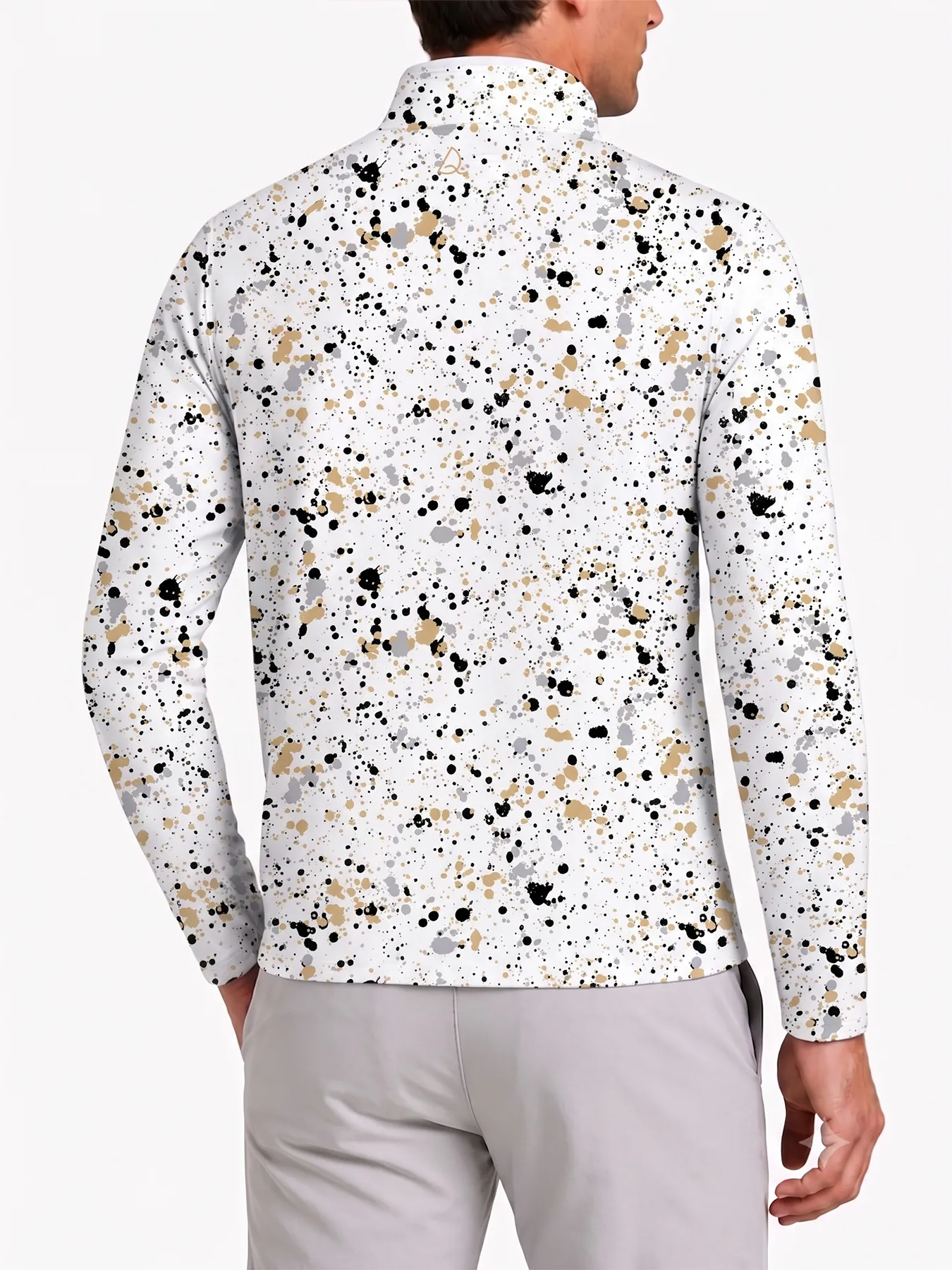 Paint Splatter Quarter Zip