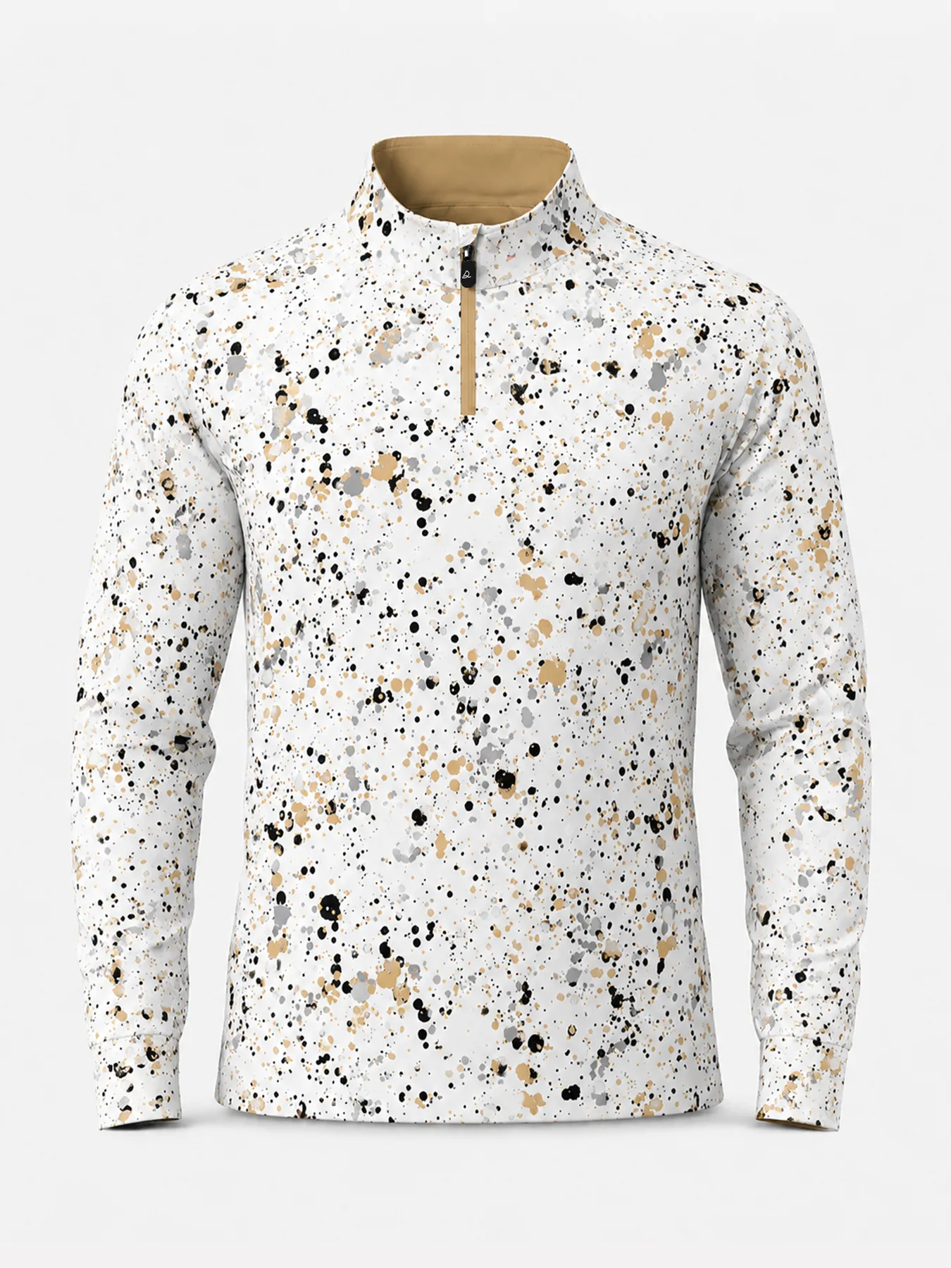 Paint Splatter Quarter Zip