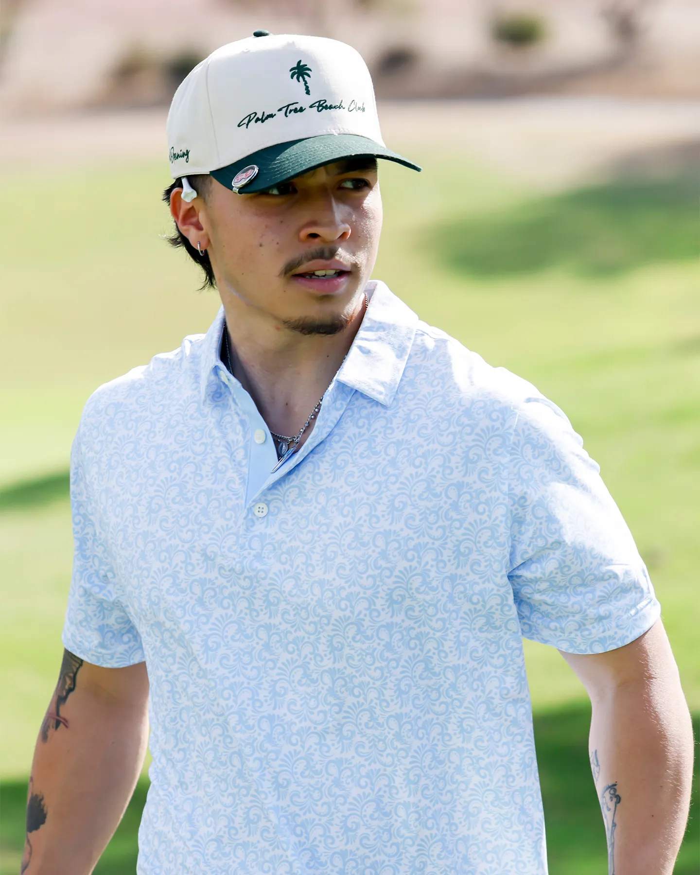 Paisley Blue Polo