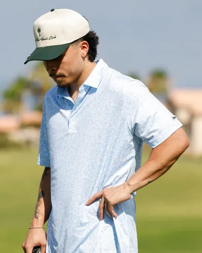 Paisley Blue Polo