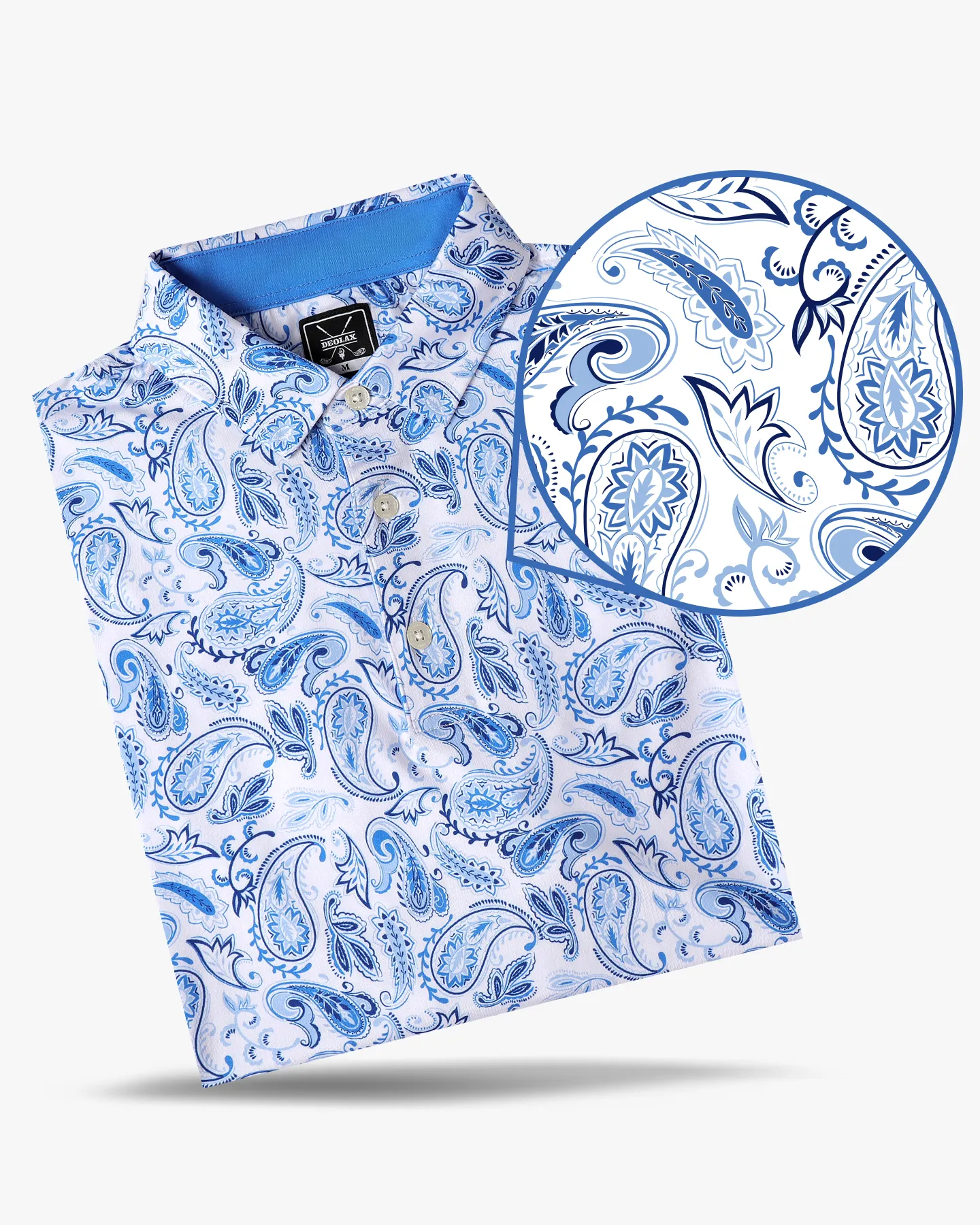 Paisley Lisle Polo