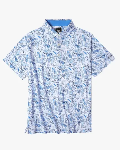 Paisley Lisle Polo