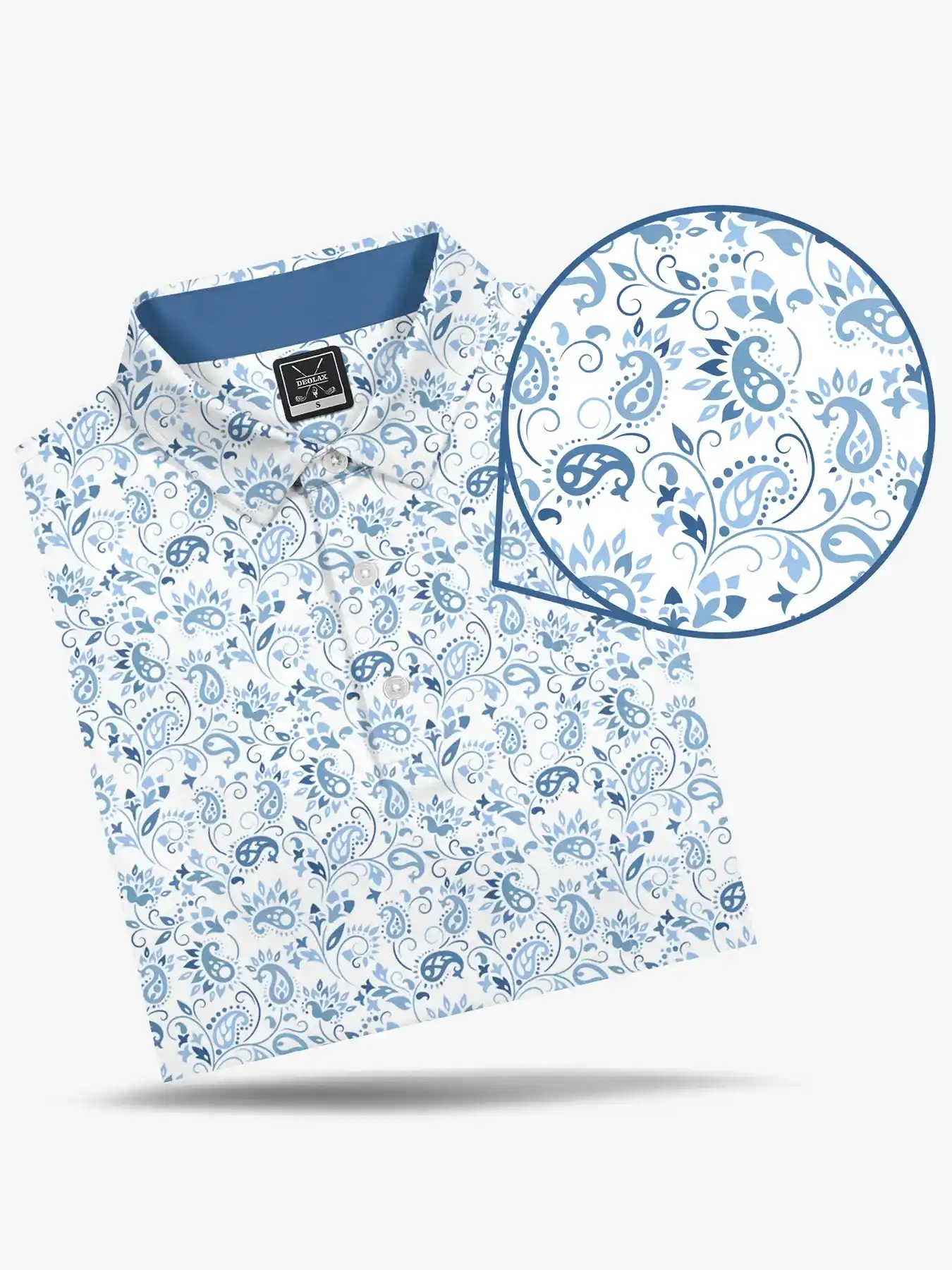Paisley Park Polo-Short-Deolax