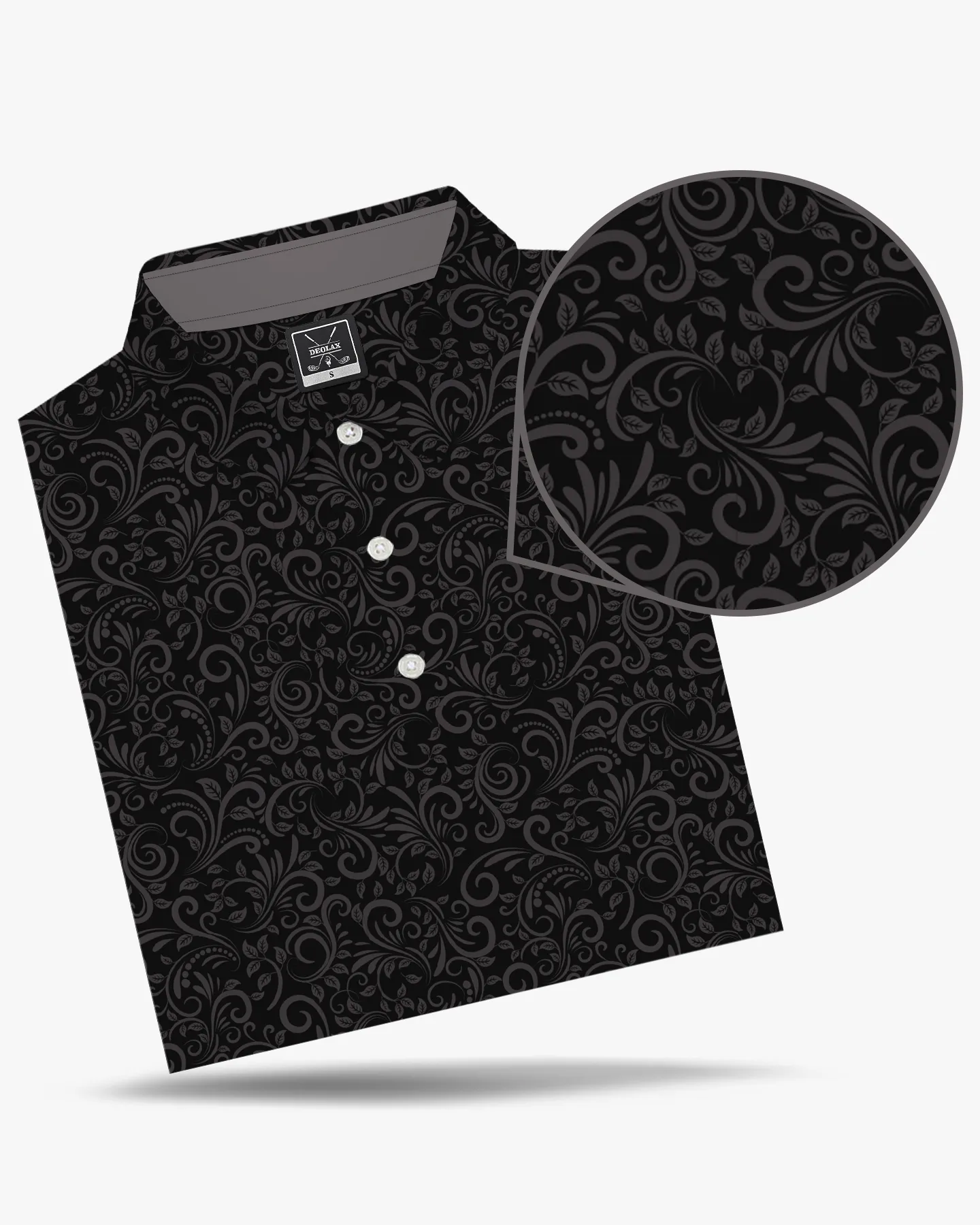 Paisley Polo Shirt - Deolax