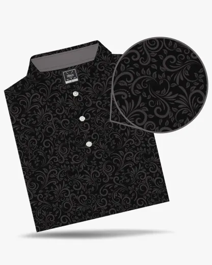 Paisley Polo Shirt - Deolax