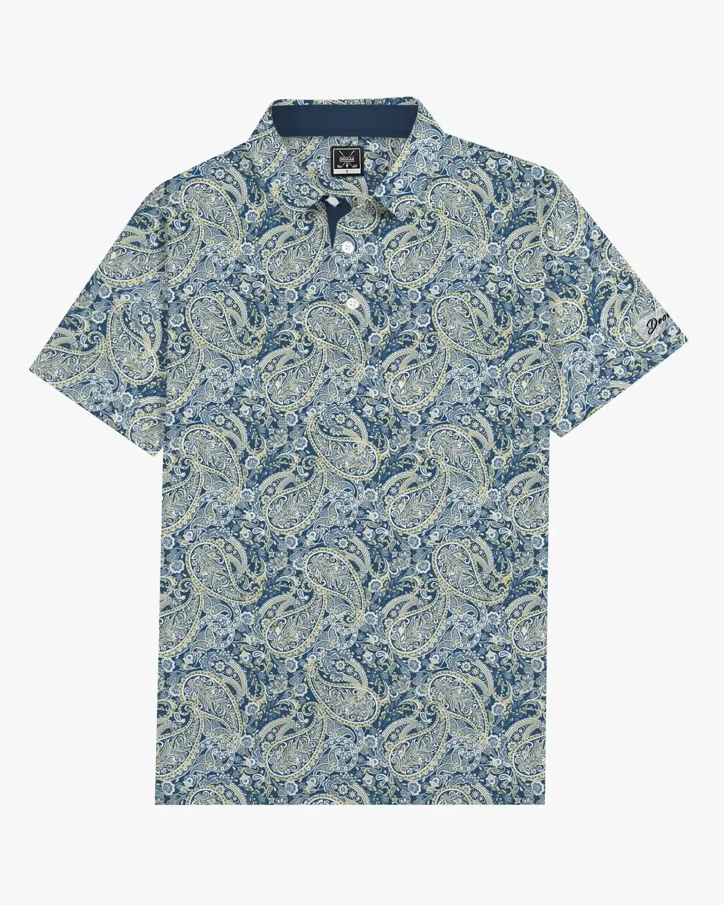 Paisley Print Polo - Deolax