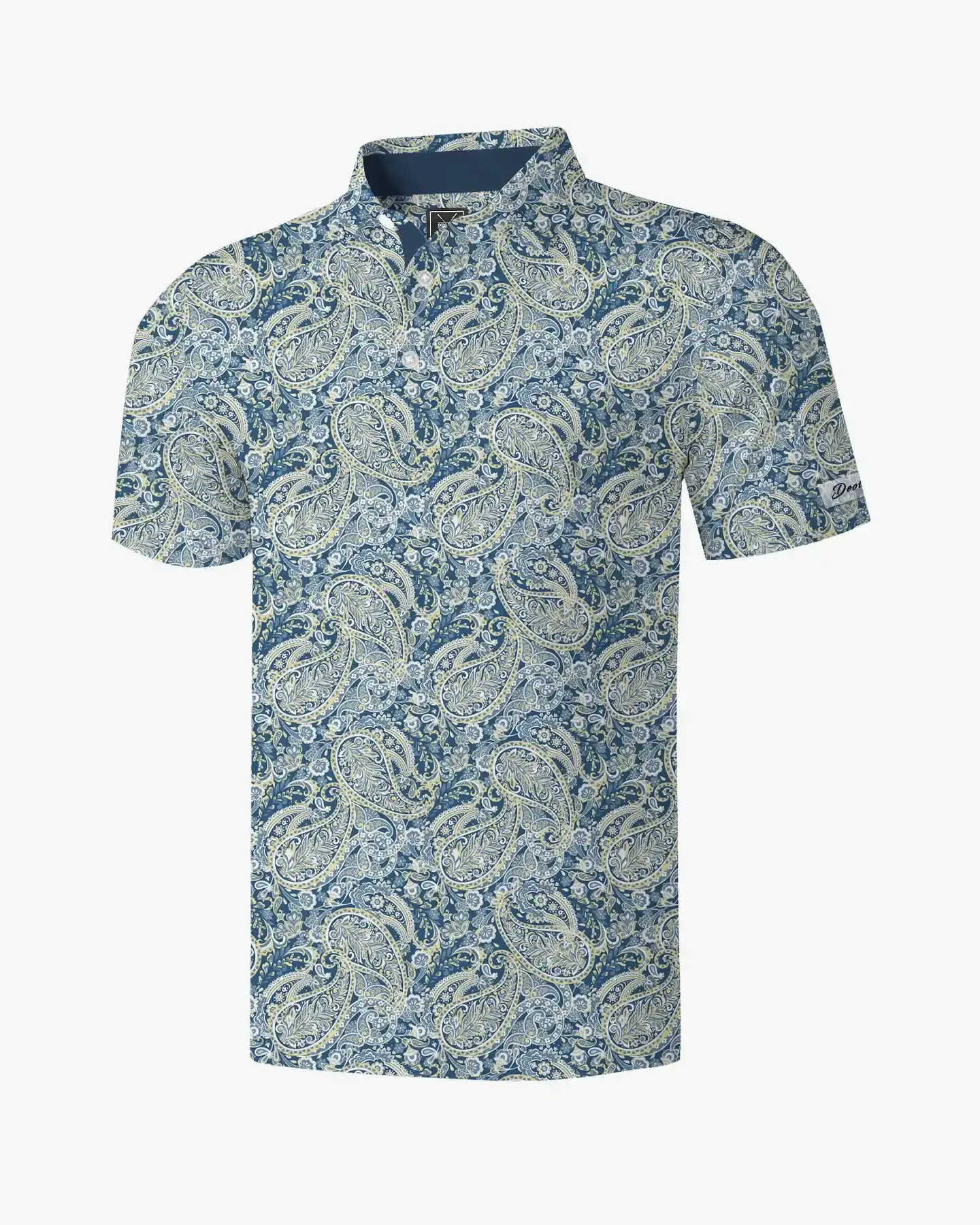 Paisley Print Polo - Deolax