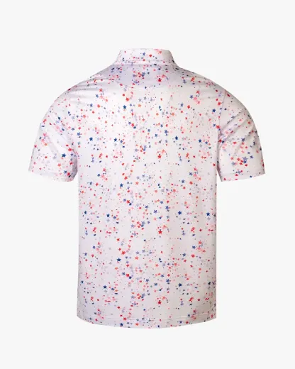 Patriotic Stars Polo - Deolax