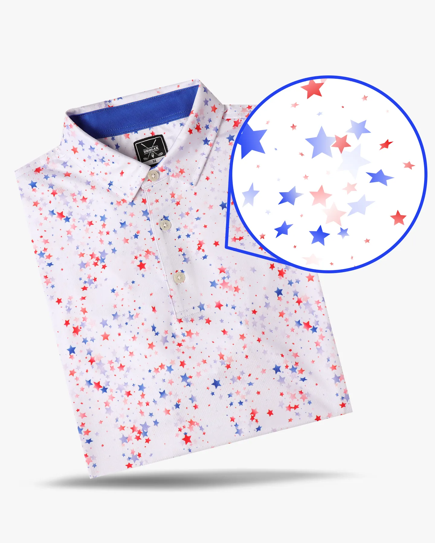 Patriotic Stars Polo - Deolax