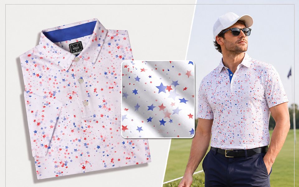 Patriotic Stars Polo