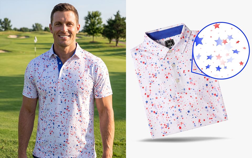 Patriotic Stars Polo