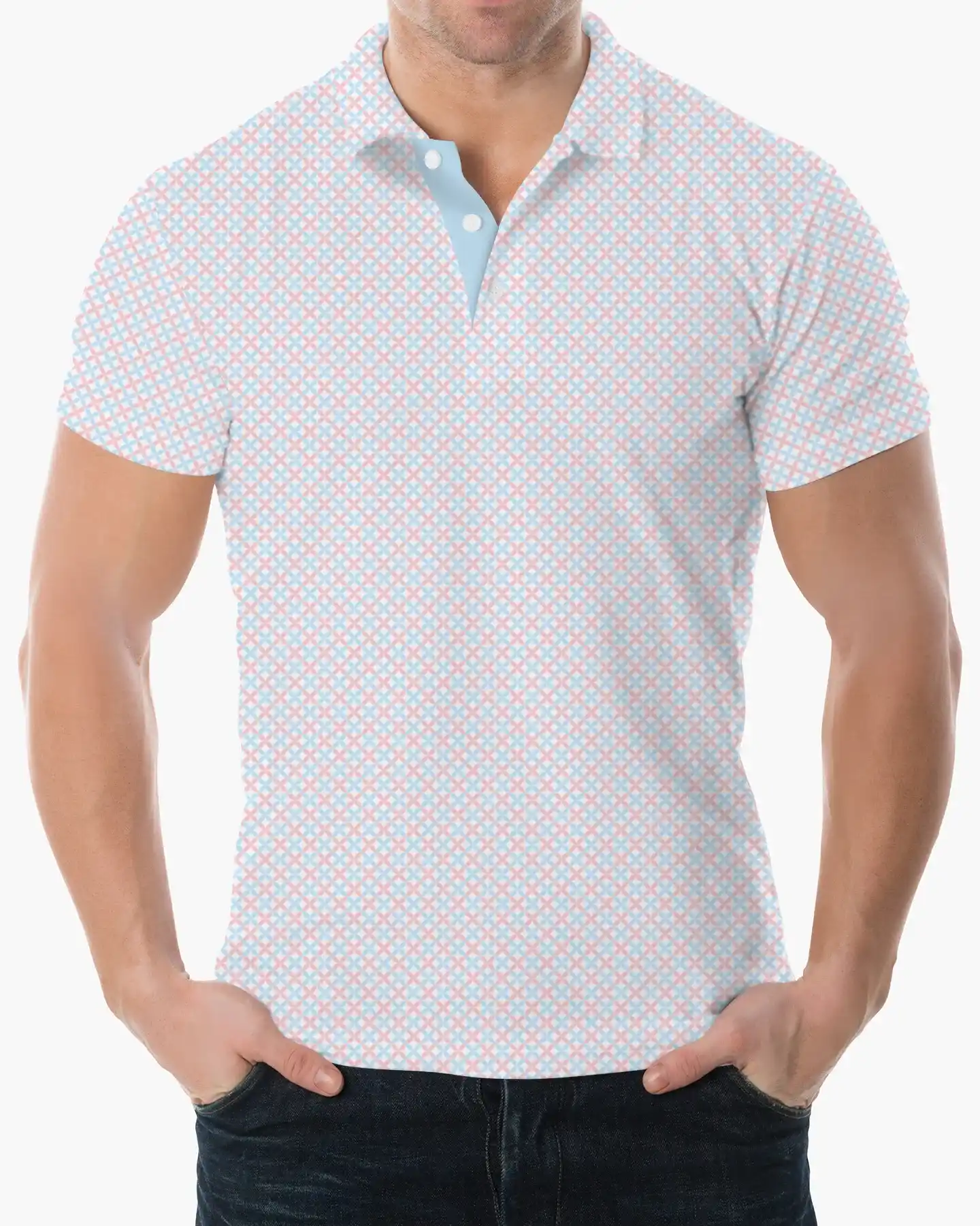 Perfect Round Printed Polo - Deolax