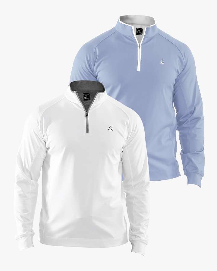Performance Quarter Zip Pullover 2 Pack