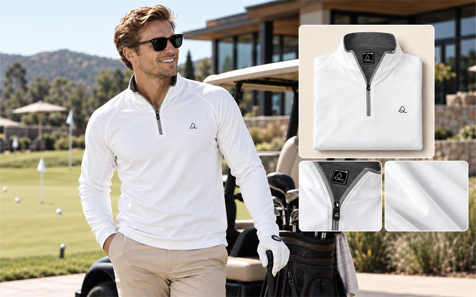 Performance Quarter Zip Pullover