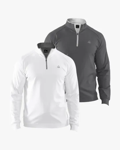 Performance Quarter Zip Pullover 2-Pack