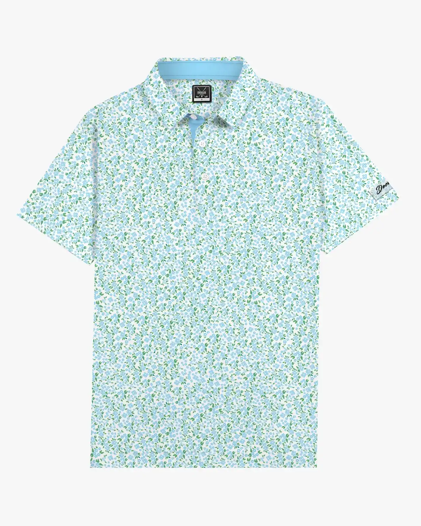 Petal Party Printed Polo - Deolax