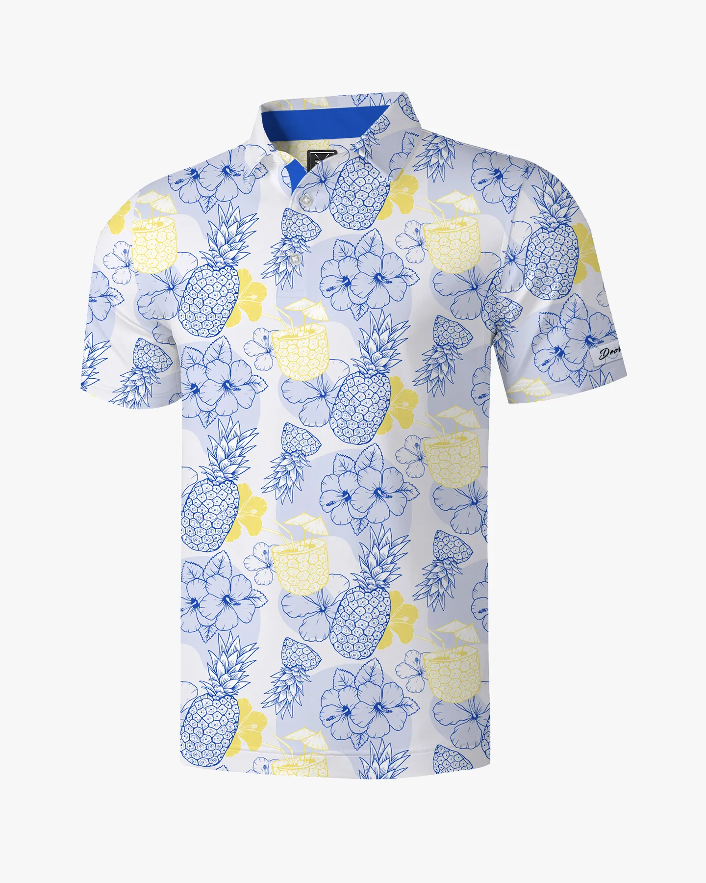 Pineapple Hawaiian Polo - Deolax