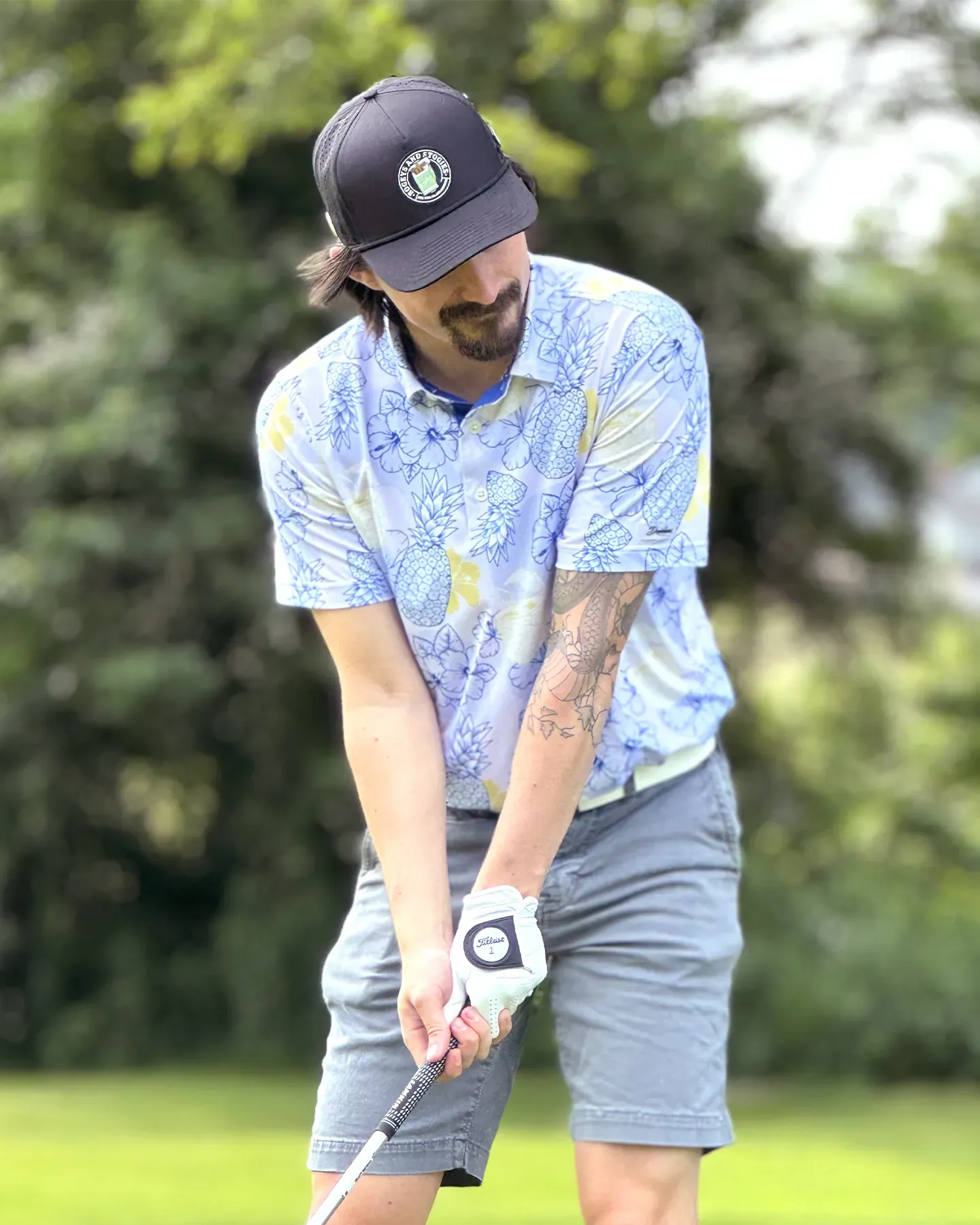 Pineapple Hawaiian Polo