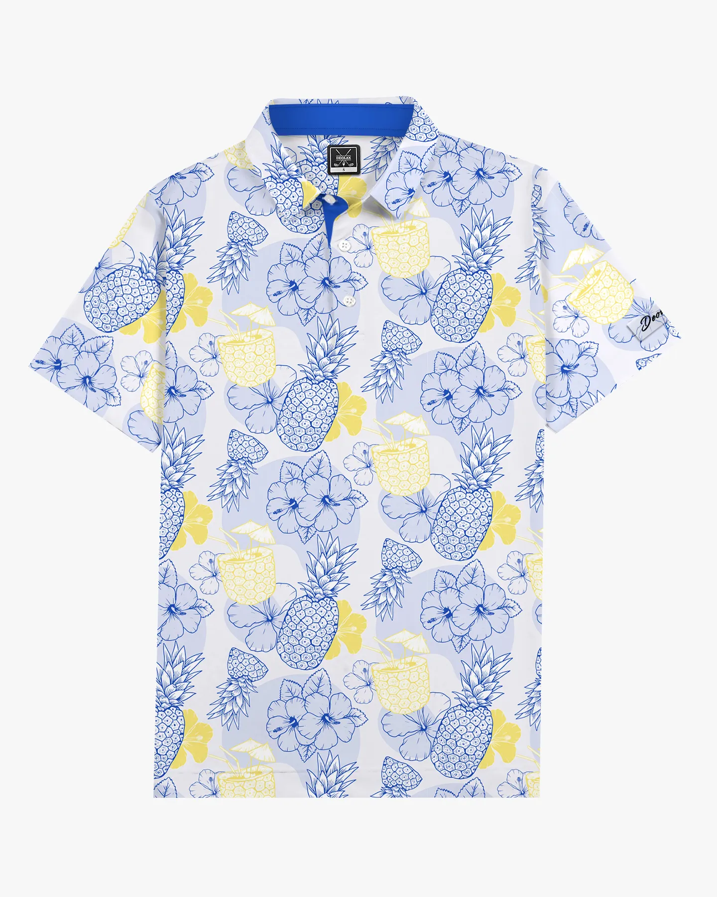 Pineapple Hawaiian Polo - Deolax