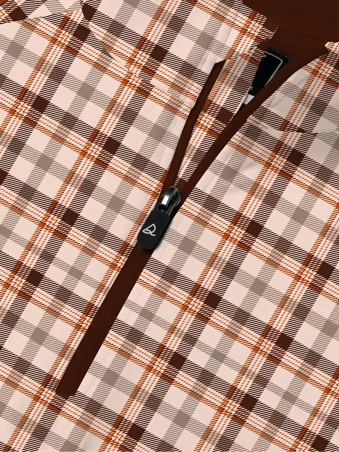 Pinehurst Check Golf Quarter Zip - Deolax