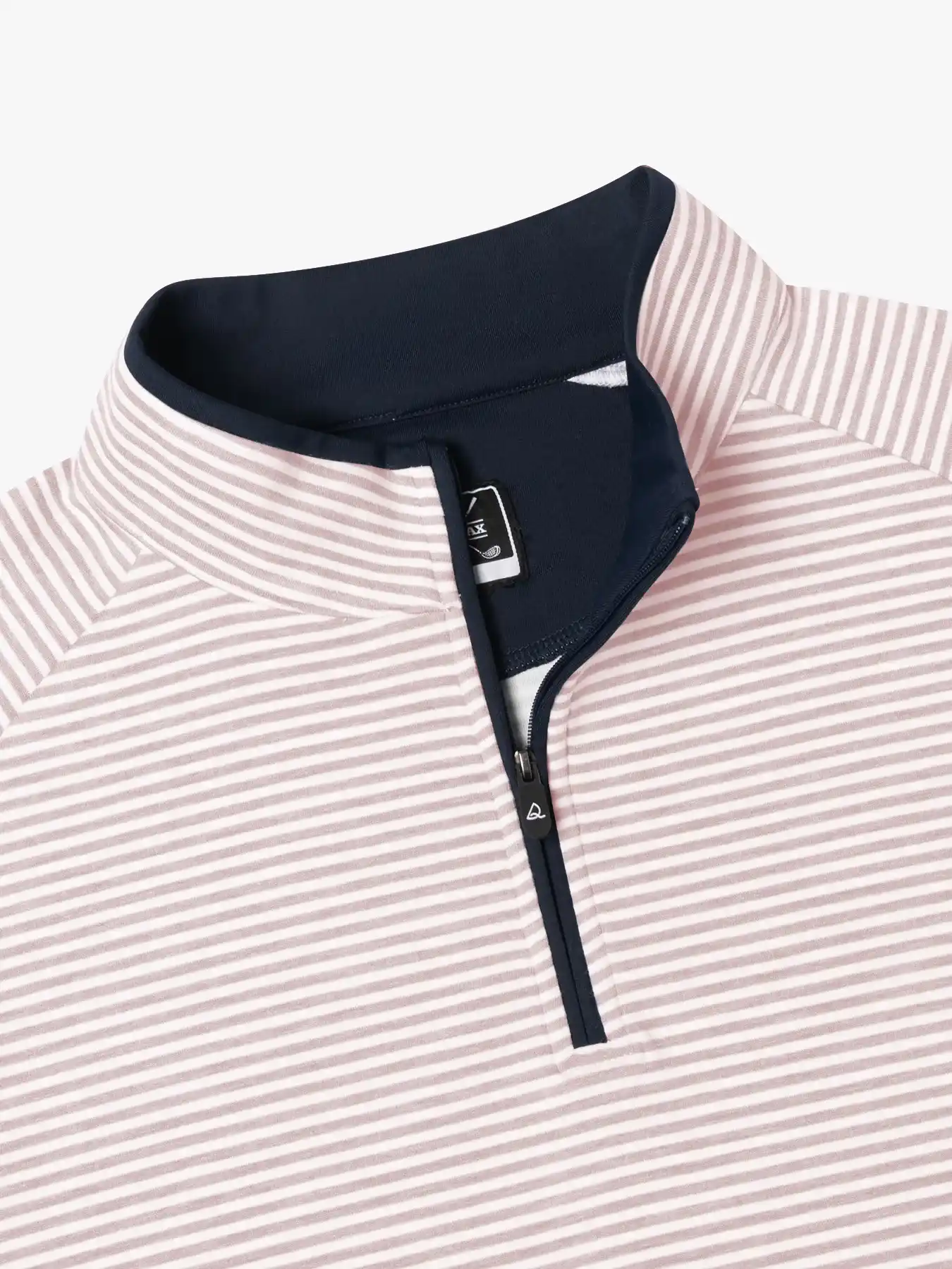 Coastal Micro-Stripe 1/4 Zip - Deolax
