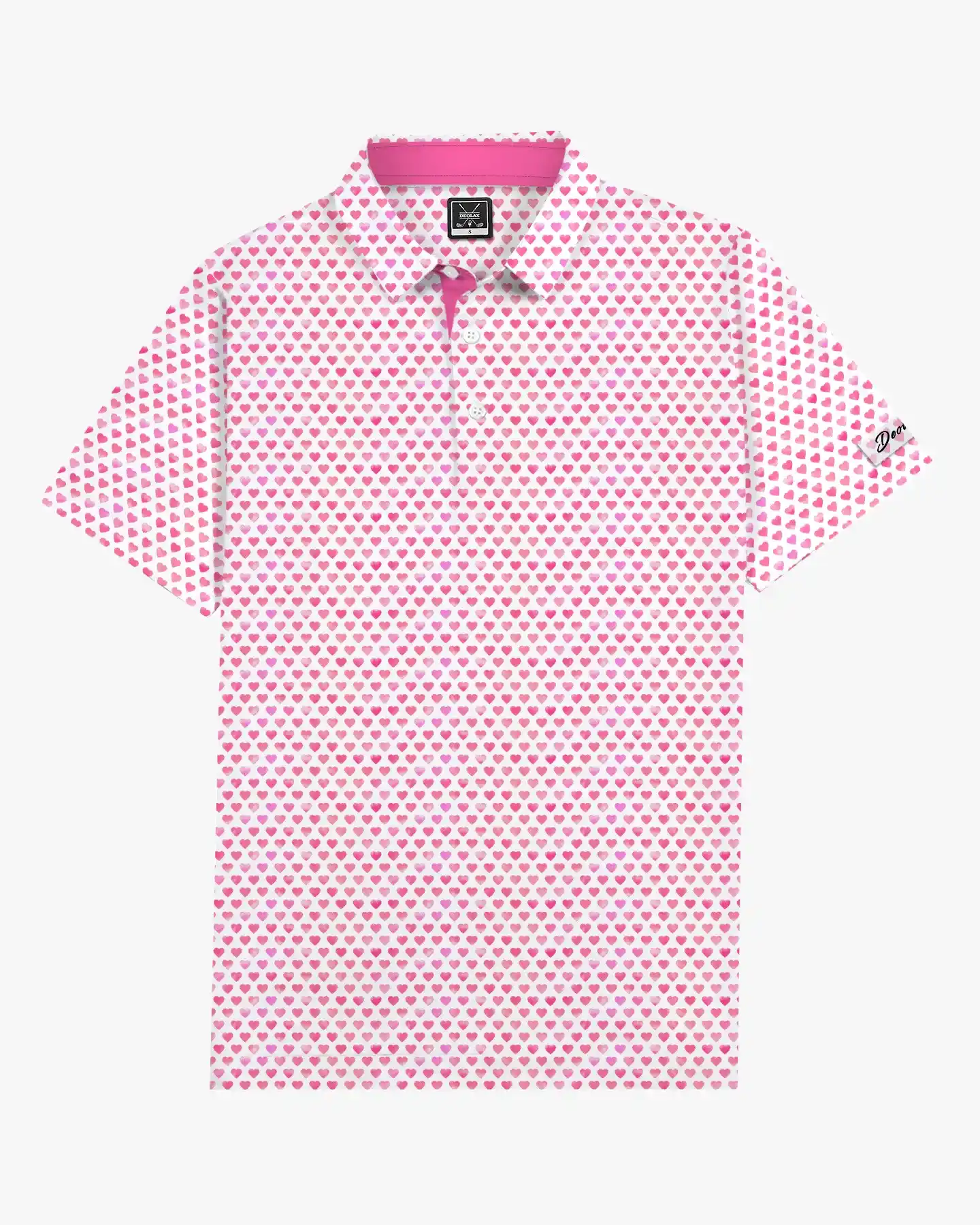 Pink Hearts Polo - Deolax