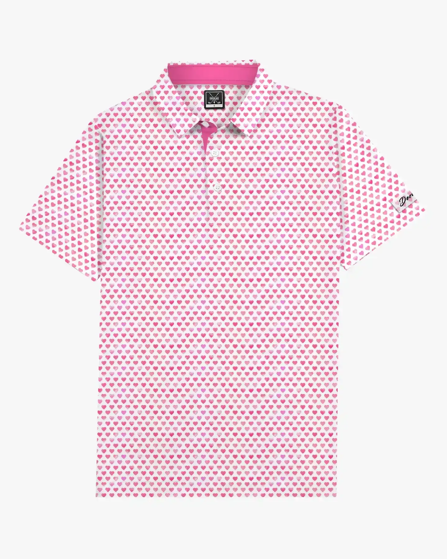 Pink Hearts Polo - Deolax