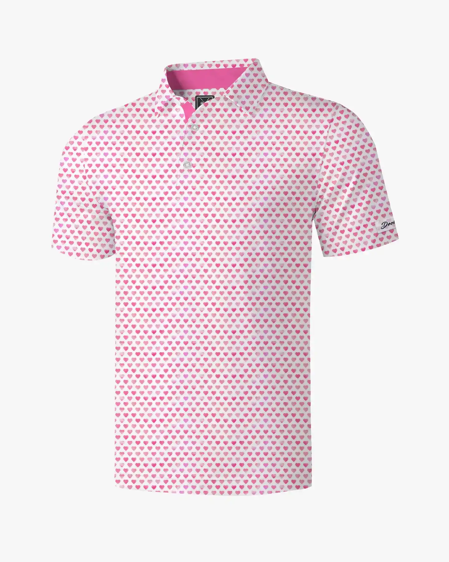 Pink Hearts Polo - Deolax
