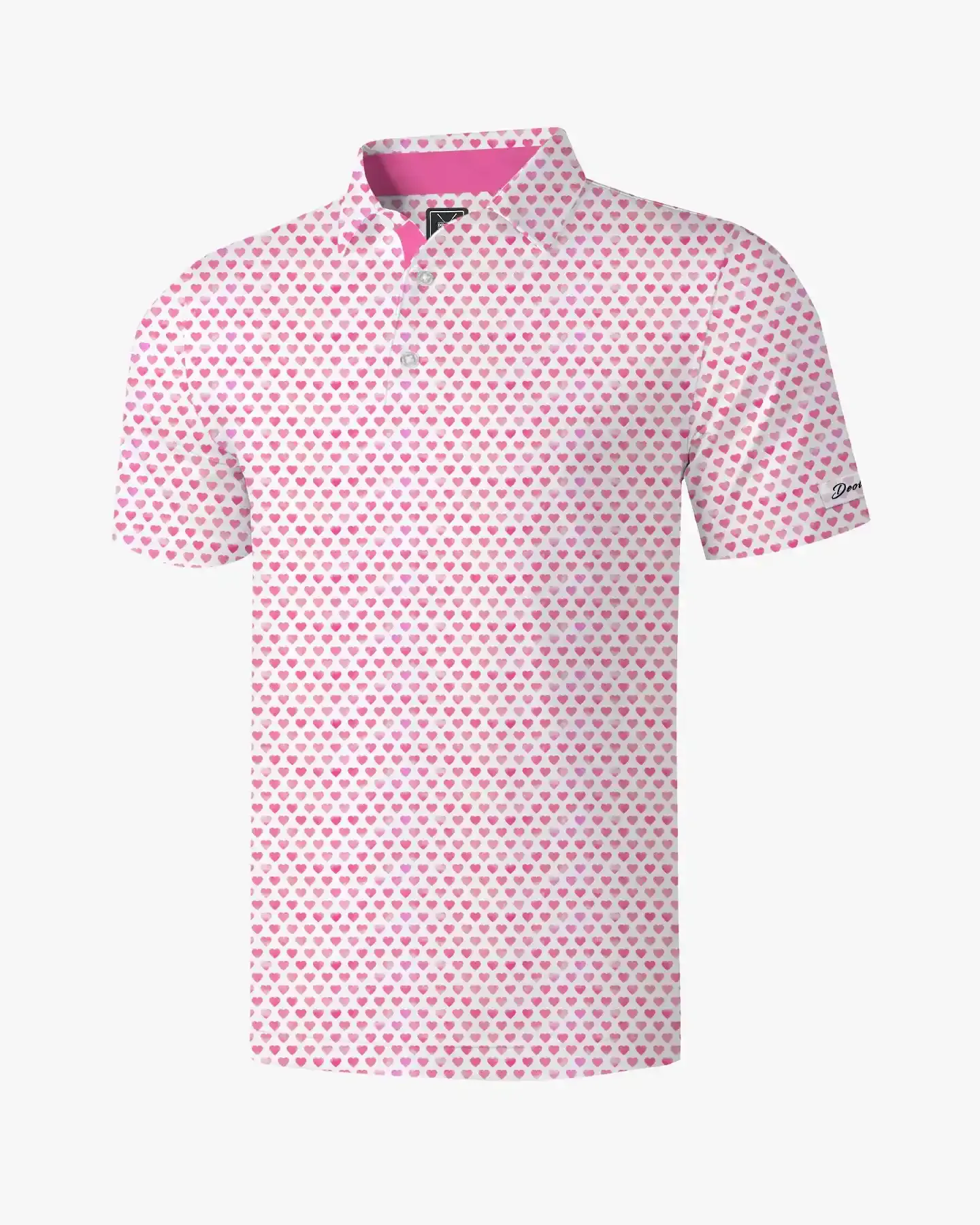 Pink Hearts Polo - Deolax