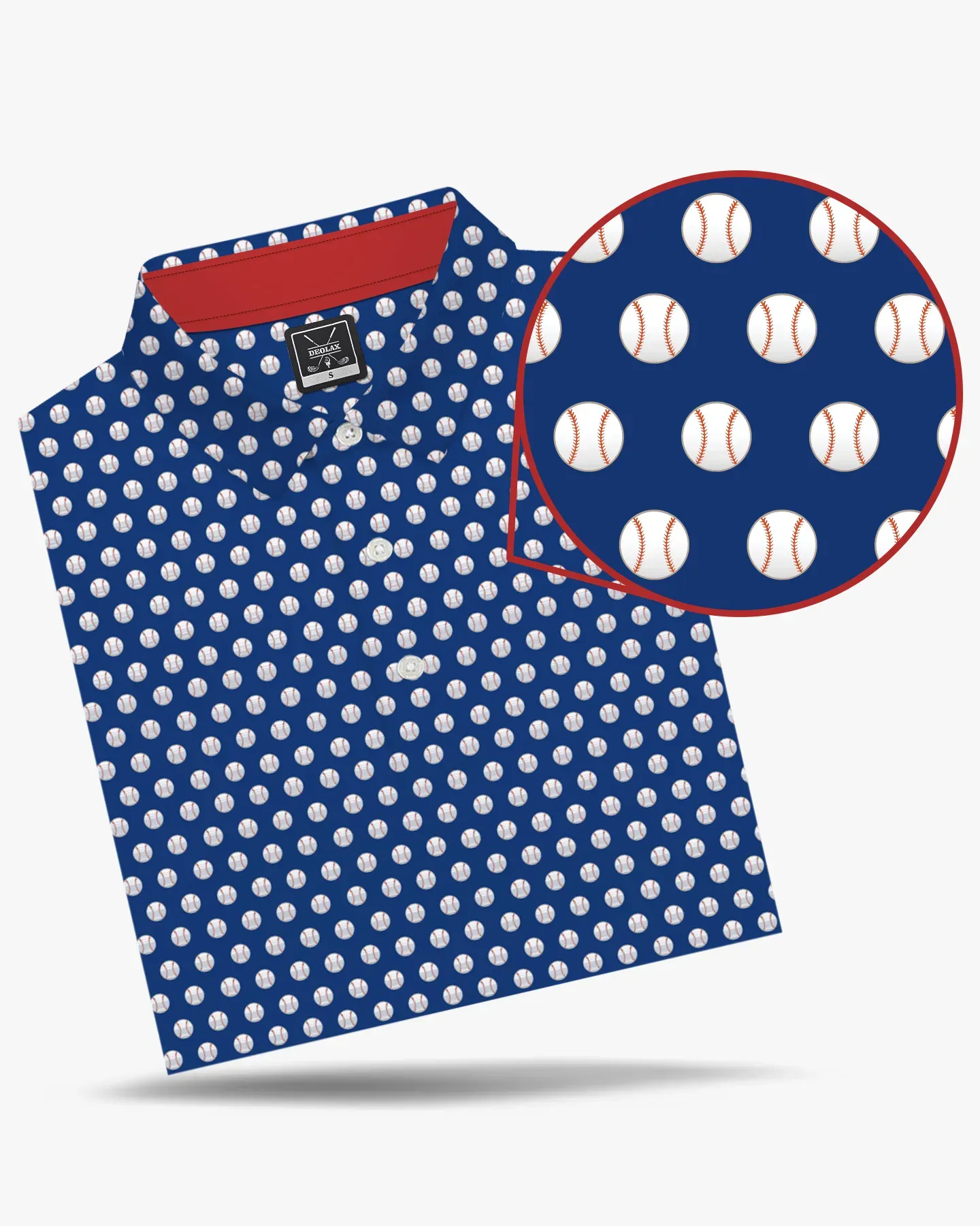 Pop Fly Baseball Polo - Deolax