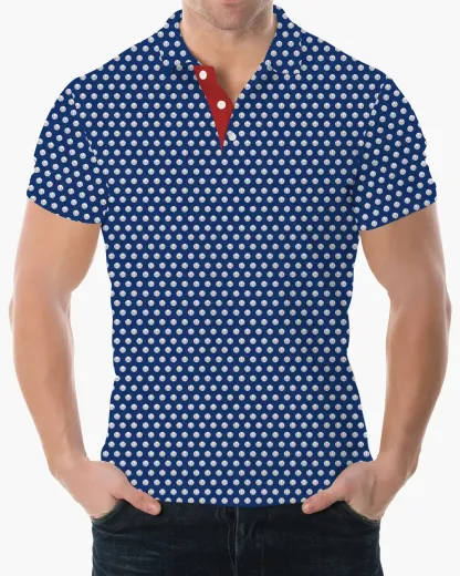 Pop Fly Baseball Polo - Deolax