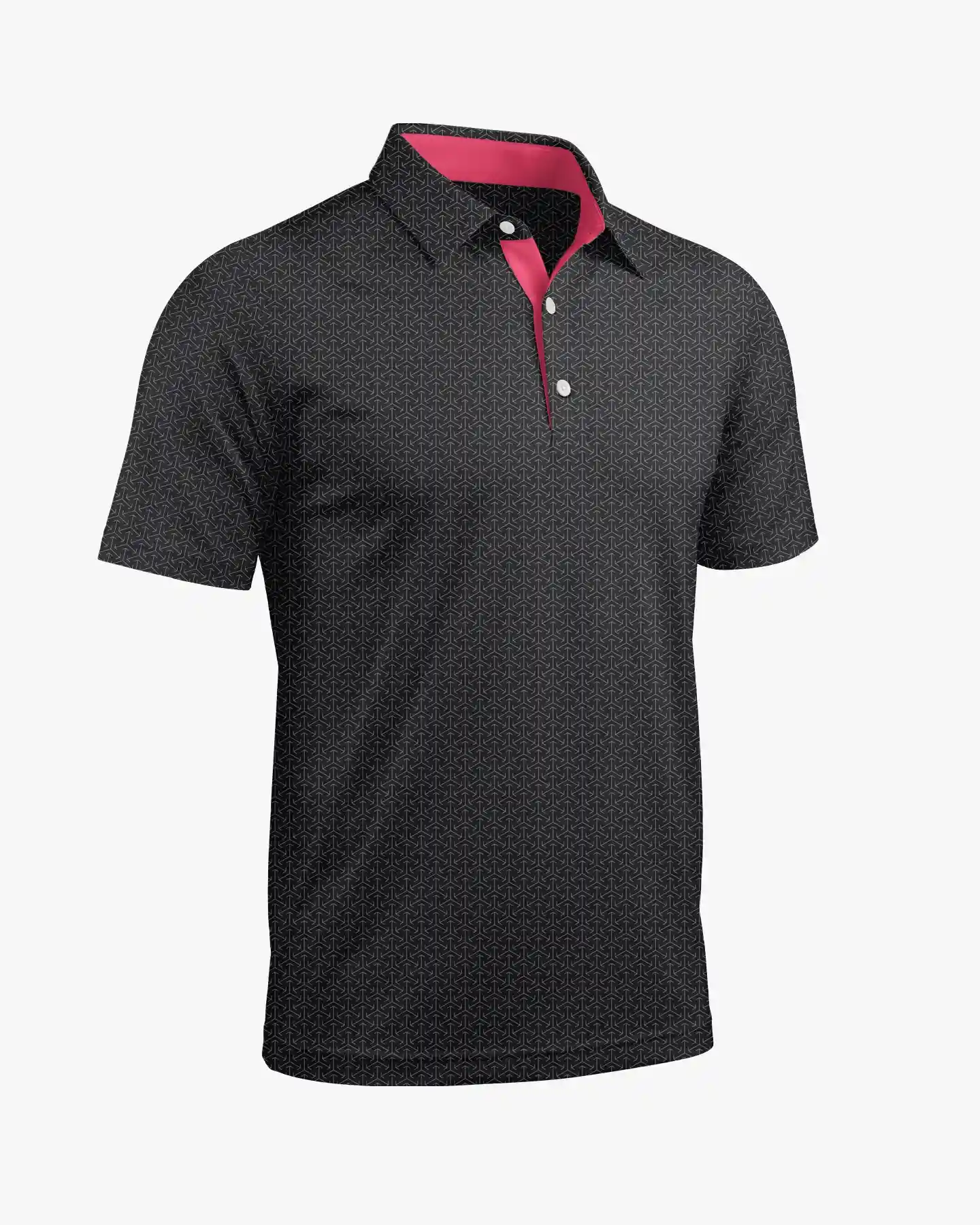Precision Black Polo - Deolax