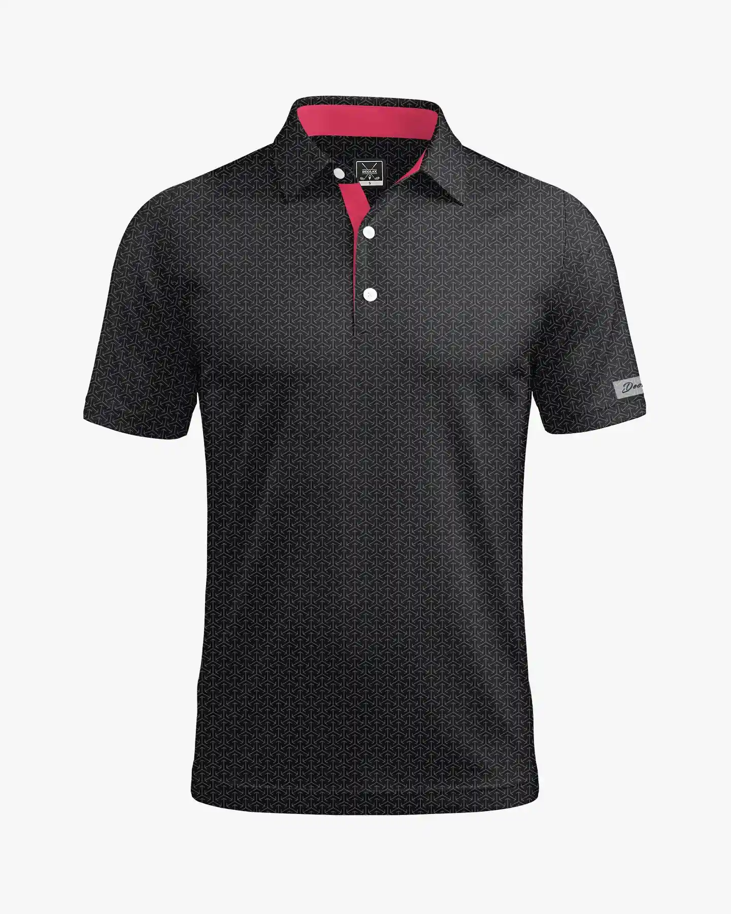 Precision Black Polo - Deolax