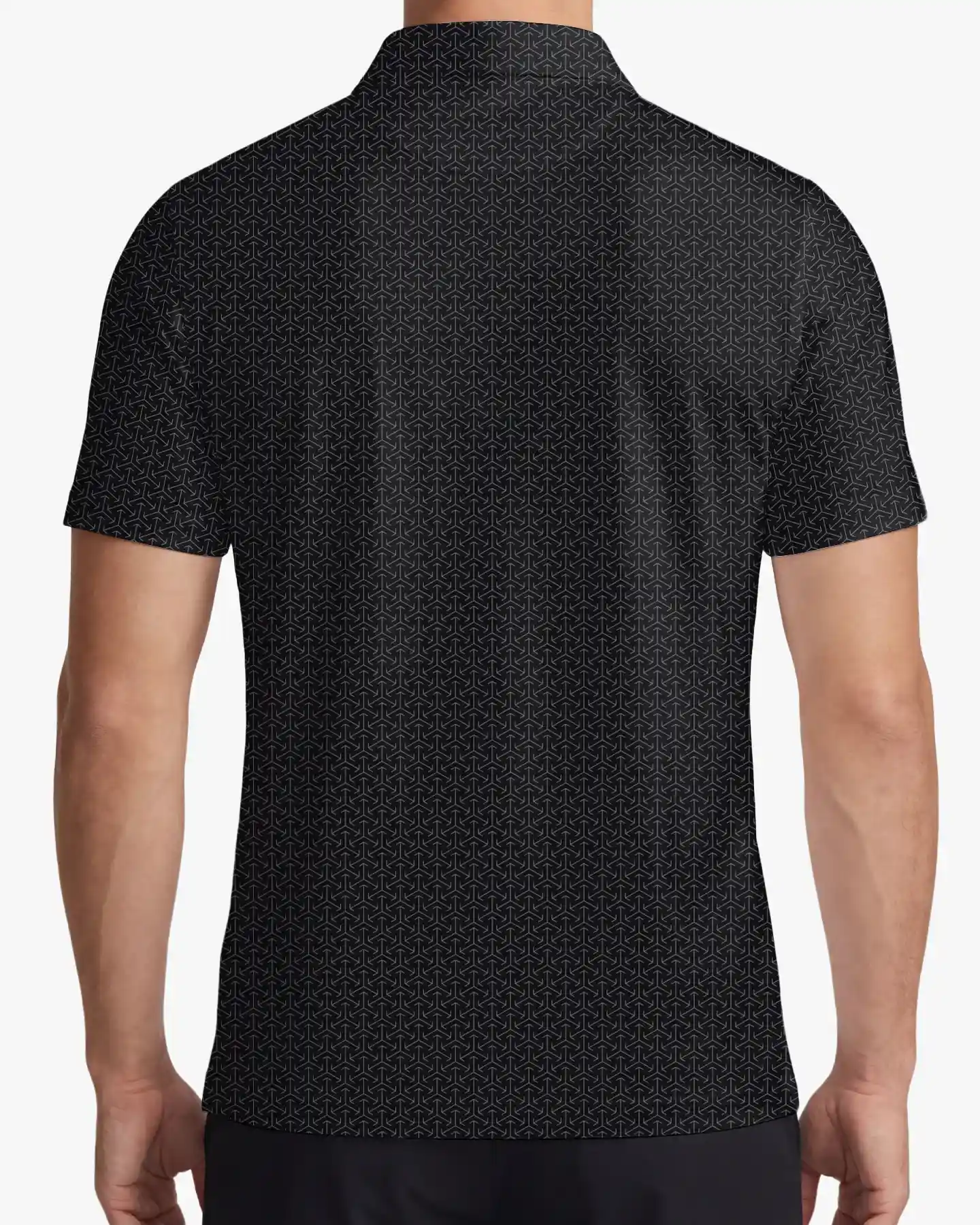 Precision Black Polo - Deolax