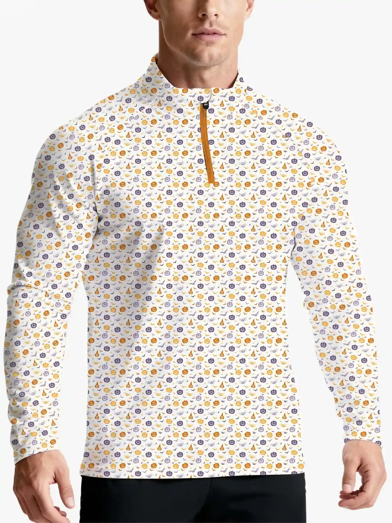 Pumpkin Patch Golf Quarter Zip - Deolax