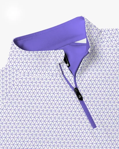 Purple Clubhouse Quarter Zip - Deolax