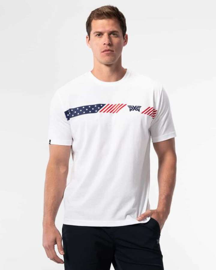Pxg Stars & Stripes Short Sleeve T-Shirt
