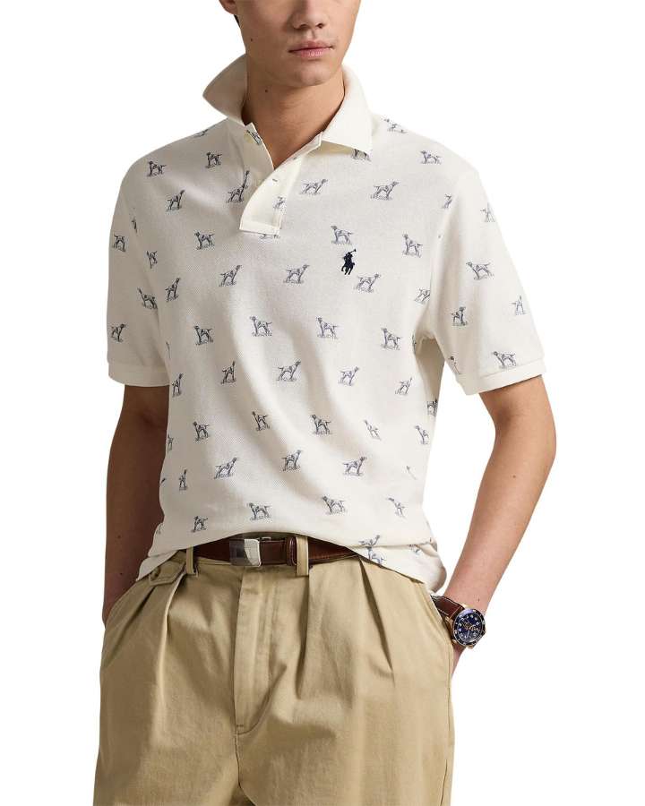 Ralph Lauren Dog Print Polo