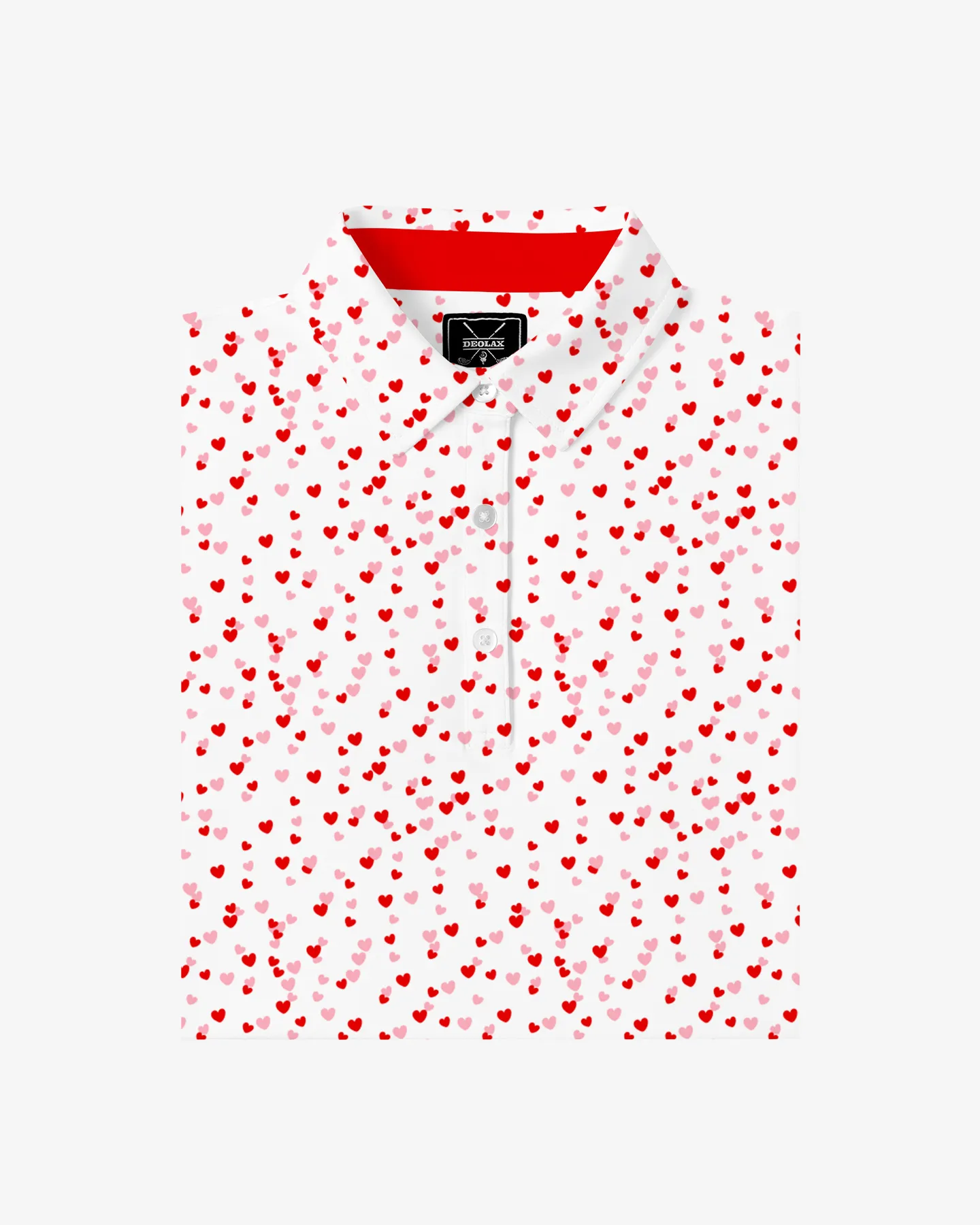 Red Heart Women's Polo - Deolax