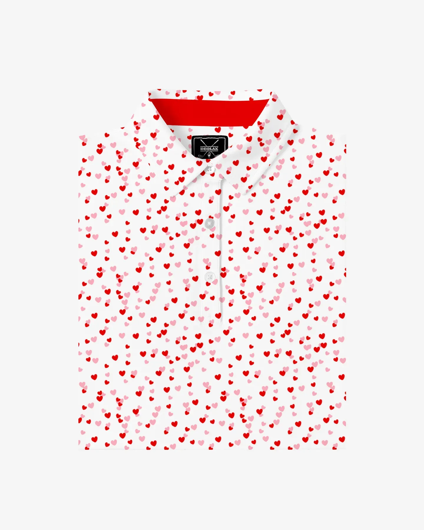 Red Heart Women's Polo - Deolax
