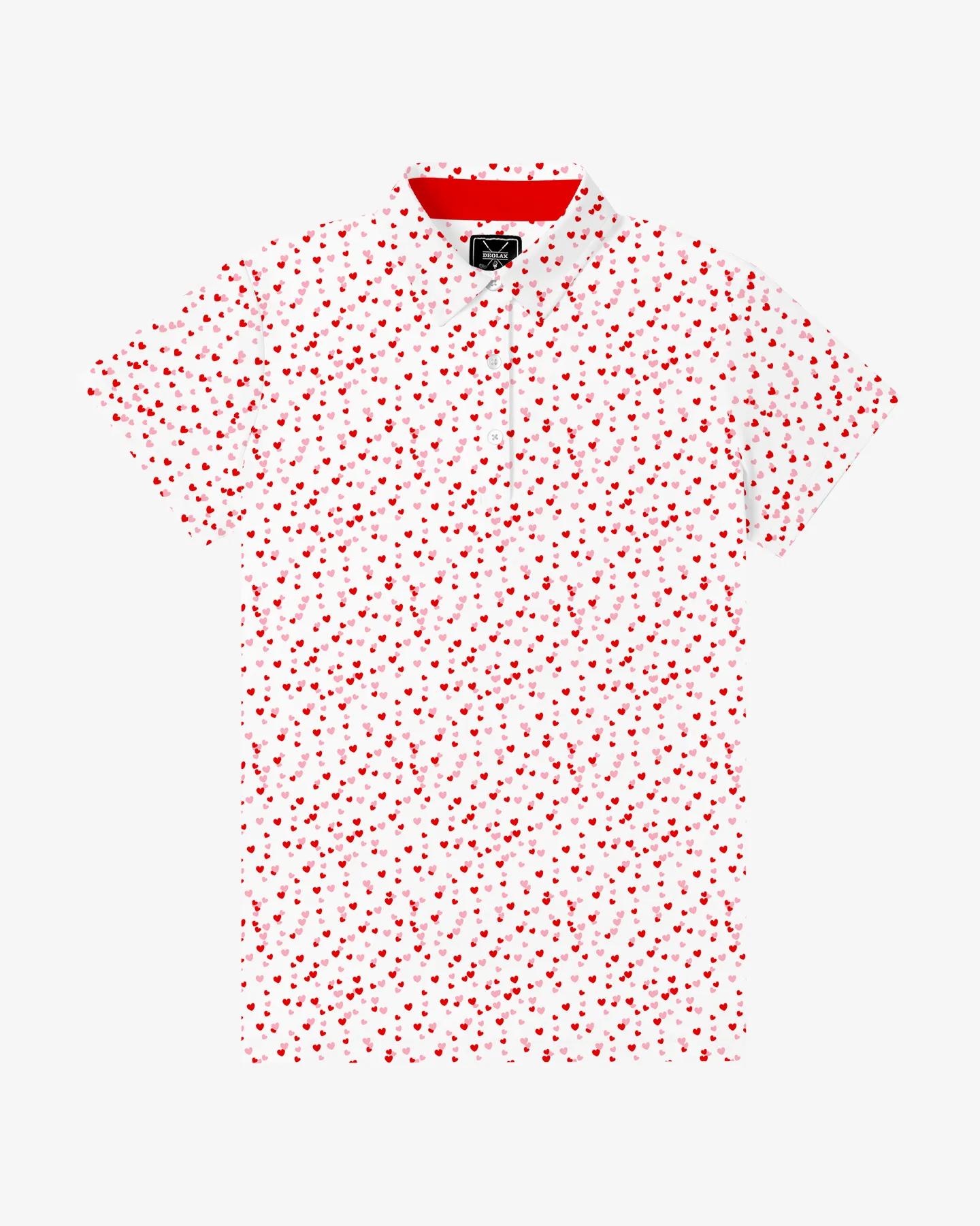 Red Heart Women's Polo - Deolax