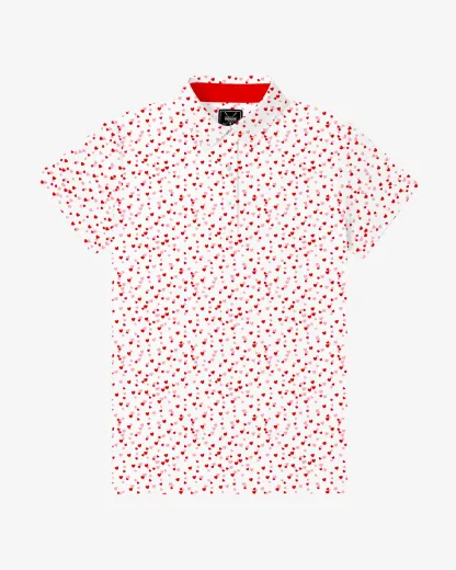 Red Heart Women's Polo - Deolax