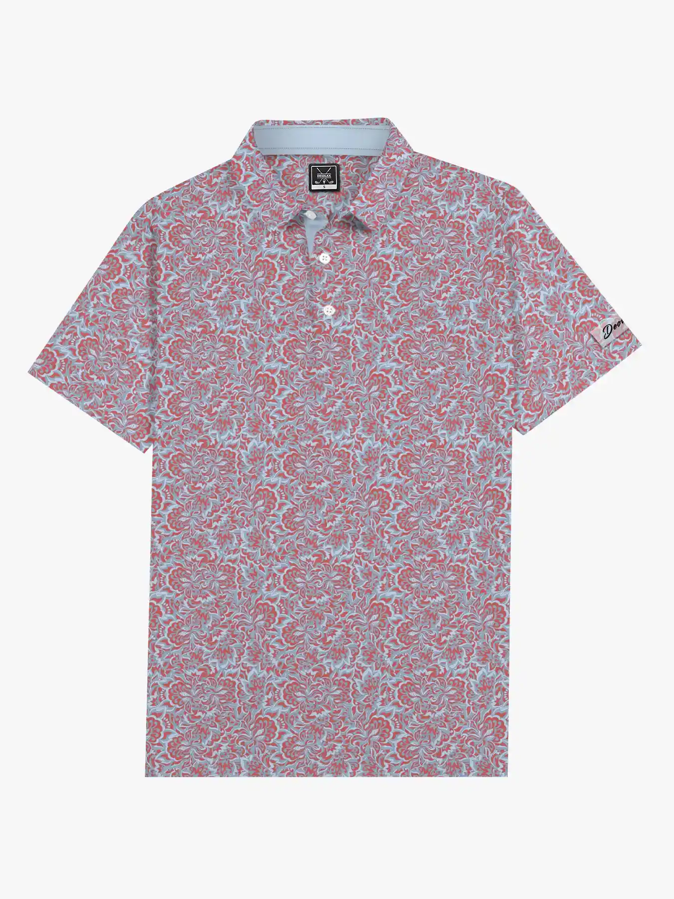Resort Caddie Men's Paisley Polo - Deolax