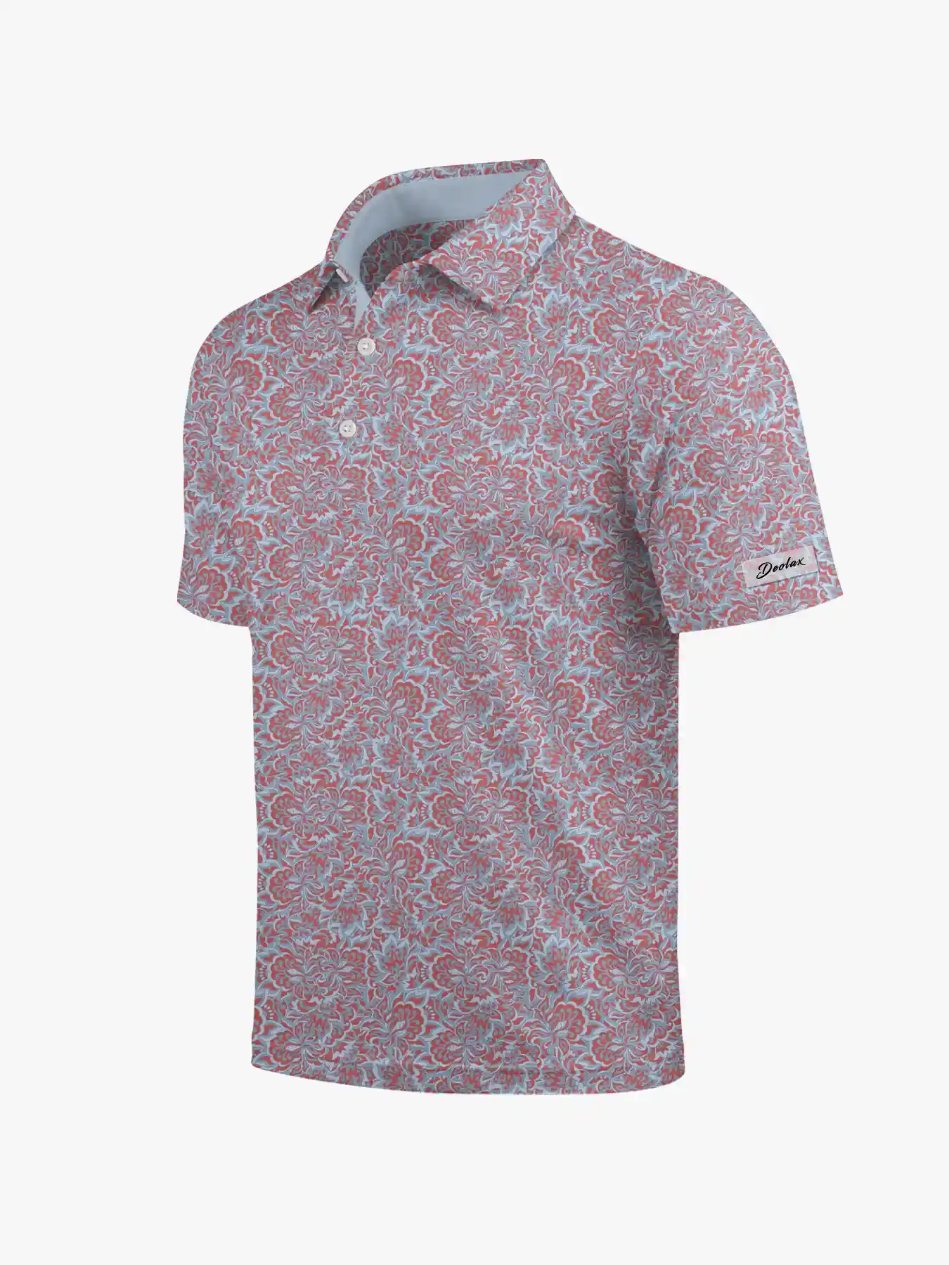 Resort Caddie Men's Paisley Polo - Deolax
