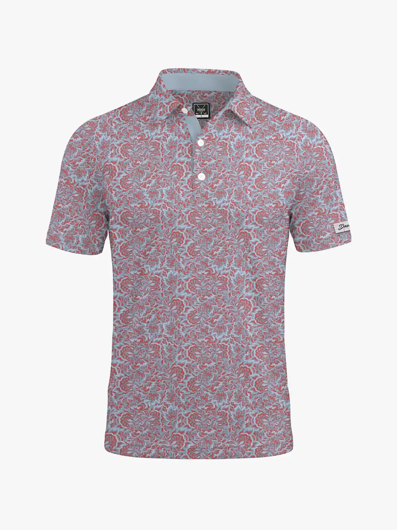 Resort Caddie Men's Paisley Polo - Deolax