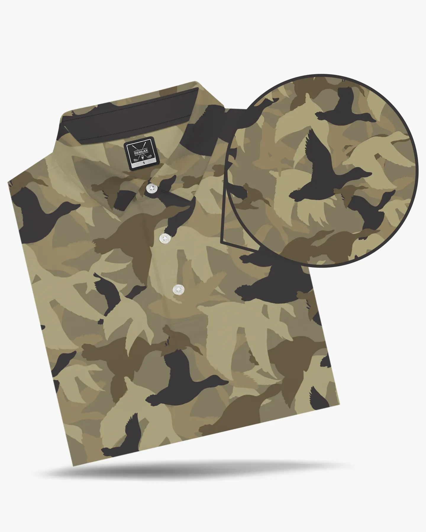 Retro Duck Camo Polo - Deolax