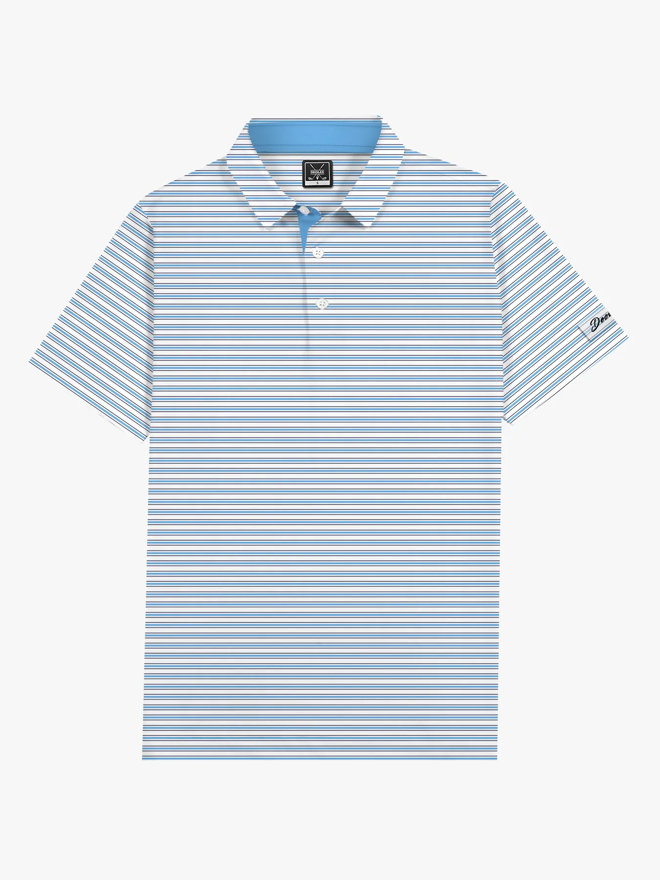 Riviera Micro Stripe Polo - Deolax